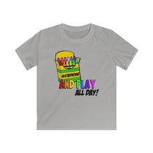 Load image into Gallery viewer, Stay Home And Play - Clothes For A Cause-Kids Softstyle Tee