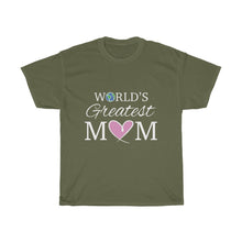 Load image into Gallery viewer, Greatest Mom Cotton Tee