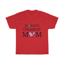 Load image into Gallery viewer, Greatest Mom Cotton Tee