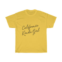 Load image into Gallery viewer, California Kinda Girl Cotton Tee