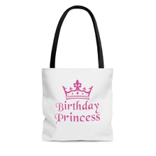 Load image into Gallery viewer, Birthday Princess Tote Bag