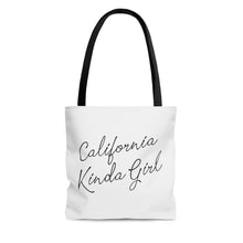 Load image into Gallery viewer, California Kinda Girl Tote Bag