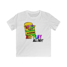 Load image into Gallery viewer, Stay Home And Play - Clothes For A Cause-Kids Softstyle Tee