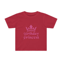 Load image into Gallery viewer, Birthday Princess Kids Tee
