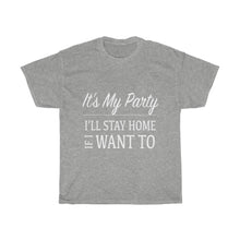 Load image into Gallery viewer, It's My Party Cotton Tee- Clothes For A Cause