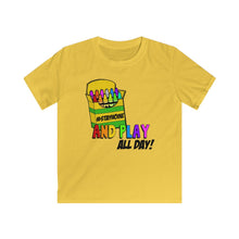 Load image into Gallery viewer, Stay Home And Play - Clothes For A Cause-Kids Softstyle Tee