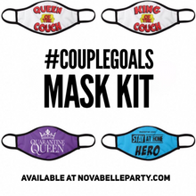 Load image into Gallery viewer, #CoupleGoals 4 Mask Kit-Reusable and Washable- Products For A Cause