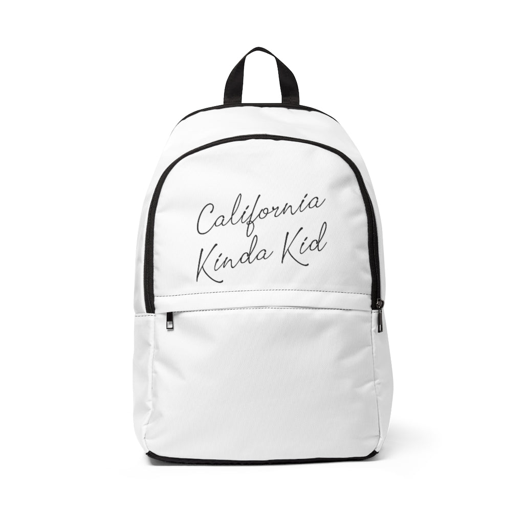 California Kinda Kid Fabric Backpack