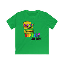 Load image into Gallery viewer, Stay Home And Play - Clothes For A Cause-Kids Softstyle Tee
