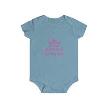 Load image into Gallery viewer, Birthday Princess Infant Rip Snap Tee
