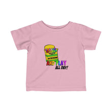 Load image into Gallery viewer, Stay Home And Play- Clothes For A Cause-Infant Fine Jersey Tee
