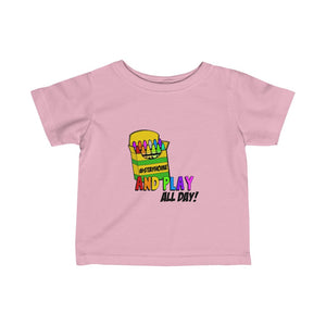 Stay Home And Play- Clothes For A Cause-Infant Fine Jersey Tee