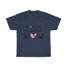 Load image into Gallery viewer, Greatest Mom Cotton Tee
