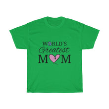 Load image into Gallery viewer, Greatest Mom Cotton Tee
