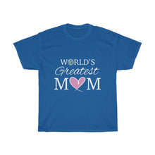 Load image into Gallery viewer, Greatest Mom Cotton Tee
