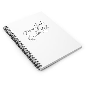 New York Kinda Kid Spiral Notebook - Ruled Line