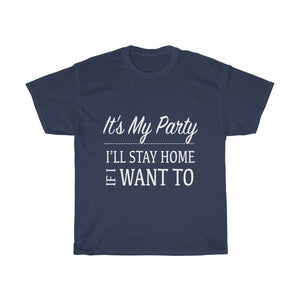 It's My Party Cotton Tee- Clothes For A Cause