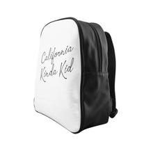 Load image into Gallery viewer, California Kinda Kid School Backpack
