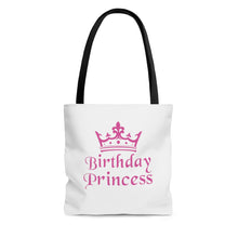 Load image into Gallery viewer, Birthday Princess Tote Bag
