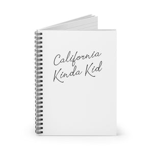 California Kinda Kid Spiral Notebook - Ruled Line