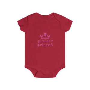 Birthday Princess Infant Rip Snap Tee