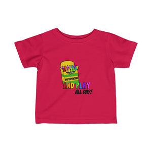 Stay Home And Play- Clothes For A Cause-Infant Fine Jersey Tee