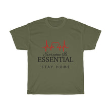 Load image into Gallery viewer, Everyone Is Essential- Clothes For A Cause-Unisex Heavy Cotton Tee
