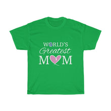 Load image into Gallery viewer, Greatest Mom Cotton Tee
