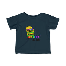 Load image into Gallery viewer, Stay Home And Play- Clothes For A Cause-Infant Fine Jersey Tee
