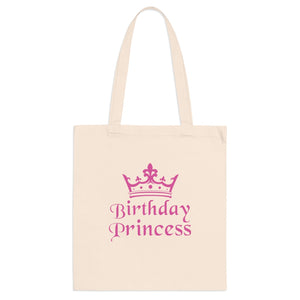 Birthday Princess Tote Bag