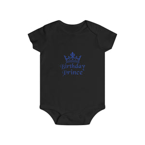 Birthday Prince Infant Rip Snap Tee