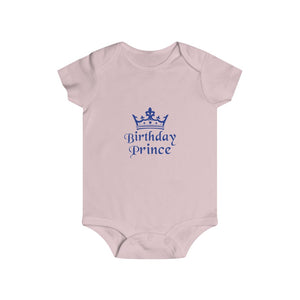 Birthday Prince Infant Rip Snap Tee