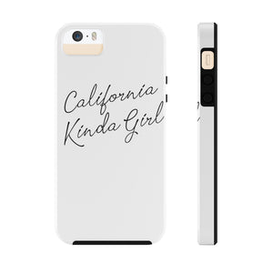 California Kinda Girl Case Mate Tough Phone Cases