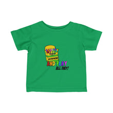 Load image into Gallery viewer, Stay Home And Play- Clothes For A Cause-Infant Fine Jersey Tee
