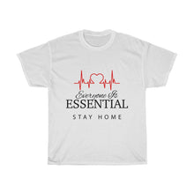 Load image into Gallery viewer, Everyone Is Essential- Clothes For A Cause-Unisex Heavy Cotton Tee
