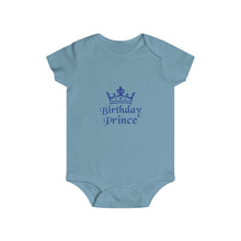 Load image into Gallery viewer, Birthday Prince Infant Rip Snap Tee
