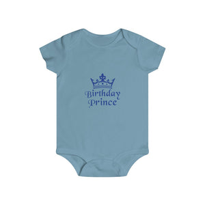 Birthday Prince Infant Rip Snap Tee