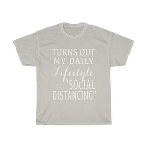 Social Distancing Cotton Tee- Clothes For A Cause