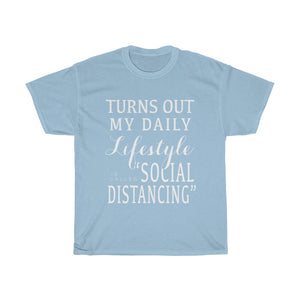 Social Distancing Cotton Tee- Clothes For A Cause