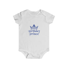 Load image into Gallery viewer, Birthday Prince Infant Rip Snap Tee
