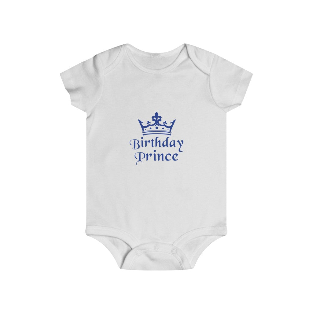 Birthday Prince Infant Rip Snap Tee